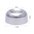 thumbnail image 3 of Bola de cristal de elfo con portalámparas LED blanco colorido y base luminosa con tallado interior de cristal 3D, 3 of 5