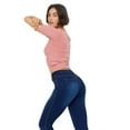 thumbnail image 5 of 1822 Denim Women's 28" High-Rise Butter Ankle Skinny Jeans in Lennox, 24, 5 of 7