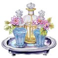 thumbnail image 1 of Pintura de diamante 5D DIY, kit de taladro con forma especial parcial, decoración de Perfume, 30x30cm, 1 of 9