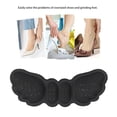 thumbnail image 4 of Almohadillas para Talón Pegatinas Antidesgaste para Zapatos Dispensación Antideslizante 5 Pares para Bloques de Cuchillos de Mariposa 4D con Forma de Ala ANGGREK Otros, 4 of 8