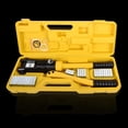 thumbnail image 6 of LCyindu 16T Hydraulic crimping tool 8AWG-600MCM Cable crimping Tool 2.2 cm stroke hydraulic lug crimping device Electric terminal crimping machine with 13 pairs of mold set,YQK-300, 6 of 7