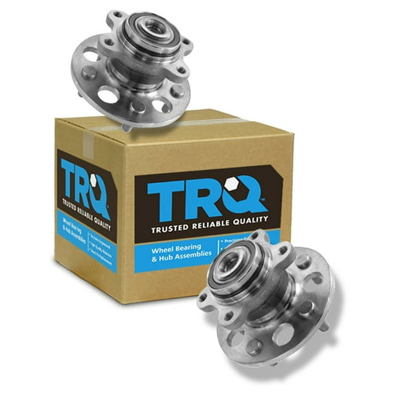TRQ Wheel Bearing & Hub Rear Pair for 06-12 Honda Civic Hybrid BHA53570