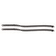 thumbnail image 2 of Cadenas de bordillo de aluminio Sincero de 32,8 pies plata y negro, 2 of 10