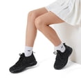 thumbnail image 6 of GYMEPIC Kid's Breathable Knit Sneakers Non Slip Lace-Up Comfortable Running Shoes Lightweight Sports Shoes For Toddler/Little Kid/Big Kid, 6 of 6