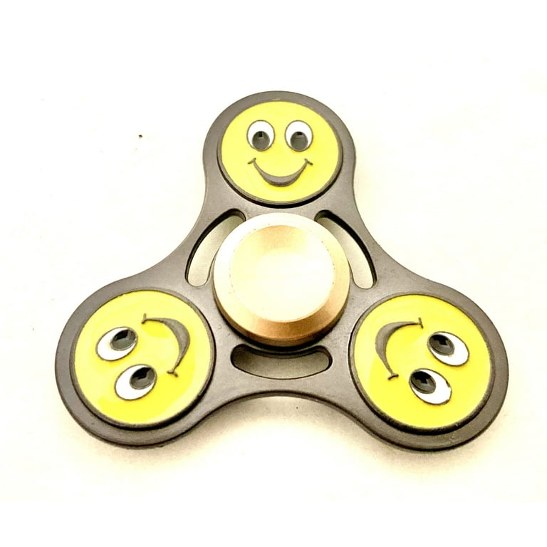 Fidget Spinner Metal Brown Emoji Hand Spinner Toy