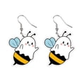 thumbnail image 1 of pendientes de elementos de halloween, pendientes divertidos de halloween, 1 of 5