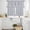 Blue, variant on Navy Blue Striped Kitchen Curtains, Navy Blue White Farmhouse Stripes Kitchen Curtains and Valances Set of 3, Light Filtering Tailored Tier Curtain 24 Inch Length Drapes for Cafe Sink Bedroom
