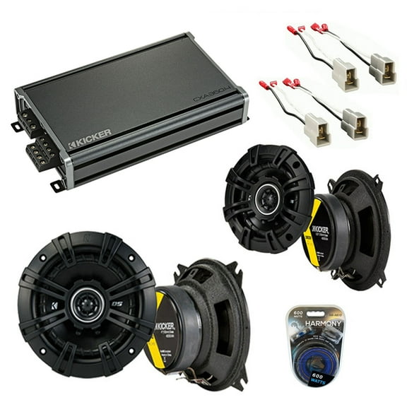 Fits Subaru GL/DL 1981-1984 Factory Speaker Upgrade Kicker DSC4 DSC5 & CXA360.4