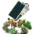 thumbnail image 1 of Simulation Striped Grass Clump Flower Cluster Striped Box Packaging Sandbox Shrubbery Sandbox Scene Wilderness, 1 of 4