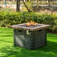 thumbnail image 5 of Afterglow Outdoor 34.5" Propane Fire Pit Table for Outside Patio Backyard Garden | 50,000 BTU, CSA Certified, 5 of 9