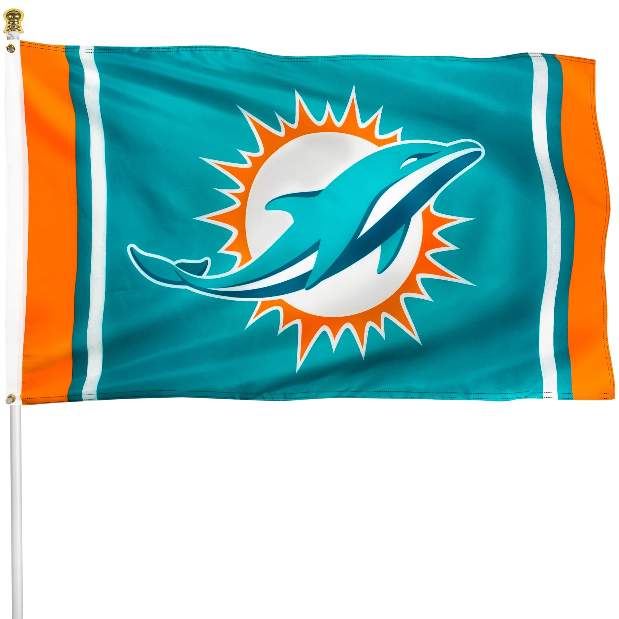 DFLIVE Miami Flag Football Team 3x5 FT For Fans Banner with Two