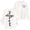 White 0722*sweatshirts, variant on Womens Loose Fit No Hood Sweatshirts Trendy Long Sleeve Jesus Always Has My Back Letter Printed Pullovers Causal Fall Crew Neck Going out Graphic Tshirts Tops White 0722*sweatshirts XL