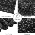 thumbnail image 4 of Seavish Outdoor Rug 4X6 Area Rug Washable Kitchen Rug Black and White Striped Rug Cotton Rugs Farmhouse Decor Reversible Laundry Room Mat Small Accent Throw Rugs Patio Rug Front Porch Mat, 4 of 8