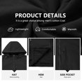 thumbnail image 5 of Iceglad Men's Windbreaker, Cotton Jacket, Zip-Up Jacket, Sports Windbreaker, With Pockets, Durable Style, 5 of 8
