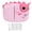 Roseate, variant on NFTIGB Instant Print Camera 3 Inch IPS Touch Screen Front Rear Dual Lens 1080P 48MP Digital Camera Roseate