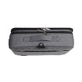 thumbnail image 4 of Professional On The Go Makeup Train Case Cosmetic Travel Storage Organizer Bag with Dividers and Brush Pockets (Gray), 4 of 9