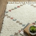thumbnail image 3 of Style Haven  Aire Diamond Lattice Ivory/ Multi Shag Tassel Fringe Area Rug. 9' 10" x 12' 10" - Runner/Rectangle, 3 of 5
