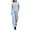 Light Blue/womens summer lounge set, variant on Dazajoo Womens 2 Piece Lounge Sets Button Down Cardigan Matching Elastic Waist Wide Leg Drawstring Pants Set Fall Winter Outdoor Y2K Sweatsuits,Beige,XXL