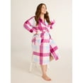 thumbnail image 2 of Joyspun Women's Plush Robe, Sizes S to 3X, 2 of 6