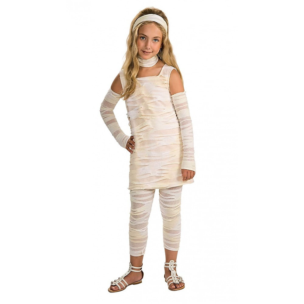 Wrapper Mummy Rap Star Time Child Costume Large 10-12 