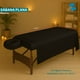 thumbnail image 3 of Kit Spa 3 Pzas Sábanas Para Cama De Masaje - Negro, 3 of 8