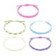 thumbnail image 1 of pulseras para mujer tejidas para parejas, pulseras de arcoíris, pulsera ajustable para cama de niña para mujer, 1 of 5