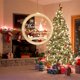 thumbnail image 3 of Decoración de luces navideñas, luces de hadas colgantes con pilas para pared, ventanas, camino, decoración de Patio, 3 of 5