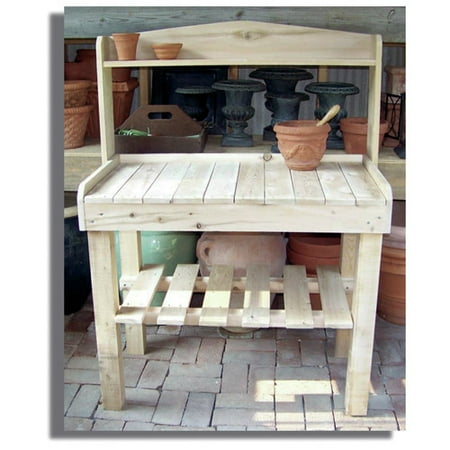 Bar Harbor Cedar Potting Bench