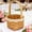 E (1PC)-Mini, variant on Wicker Rattan Flower Girl Basket with Bows,Pearl Handle Flower Basket,Wedding Flower Girl Basket and Home Decorations