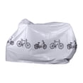 thumbnail image 3 of Cubierta de lluvia para bicicleta, cubierta antipolvo para bicicleta, impermeable, útil y duradera, cubierta de almacenamiento para bicicleta de carre Fino 230g Gris, 3 of 8