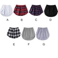thumbnail image 3 of Extensores de camisa Minnieouse blusa de cola enaguas desmontables dobladillo de moda rojo 5XL, 3 of 6