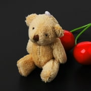 5PCS Kawaii Small Bears Plush Soft Toys Pearl Velvet Dolls Gifts Mini Teddy Bear