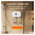 thumbnail image 3 of Mini Multi-Power Control Tankless Rapid Heating Instant Electric Water Heater Geyser, 3 of 6