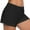 Black, variant on Women's Swim Shorts High Waisted Bathing Suit Bottoms Swimsuit Boy Shorts Swimwear Bikini Board Shorts Black,L