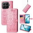 thumbnail image 4 of Funda Cartera FOXDOCK para Xiaomi 15T , Flip PU con Relieve de Gatos y Perros, Tarjetero y Soporte, 4 of 6