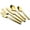 Potter-Gold, variant on Bailey 20-Piece Forged Stainless Steel Flatware Set Cutlery Set,Service for 4,Matte Satin Finish,Dishwasher Safeā¦