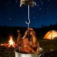 thumbnail image 3 of Shoreew Stainless Steel Turkey Hooks Heavy Duty Lifting Hangers for Frying Supports Up to 24lbs Dishwasher Safe Poultry Lifting Hooks, 3 of 7