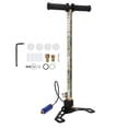 thumbnail image 2 of 30MPa Stainless Steel Hand Operated Inflator Pump High Pressure Compressor for Diving Oxygen Cylinder, 2 of 7