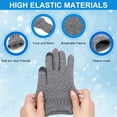 thumbnail image 6 of Bocaoying 6 Pairs Winter Gloves for Women - Touchscreen Gloves for Women Cold Weather, Fashion Knit Mittens Warm Winter Gloves, 6 of 7