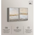 thumbnail image 2 of Cracked Earth Serenity Canvas Print Abstract Wall Decor Set by Art Remedy, Silver Frame, 10 x 15, 2 of 6
