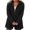 Black 09, variant on Karymi Rain Jacket Cable Knit Hooded Button Coat, Long Sleeve Mid-Length Fleece Lined Cardigan Jacket with Big Side Pockets, Thick Warm Outerwear Tops for Women Trendy