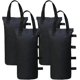 thumbnail image 1 of Bolsas de peso para dosel resistentes (120 libras) para tienda de campaña con dosel emergente, paquete de 4 en negro (hy), 1 of 5