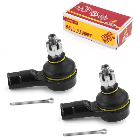 Metrix Premium Chassis Parts - 2 PC Front Outer Tie Rod End Kit Fits 2001-2005 Acura EL, 2001-2005 Honda Civic, 2002-2006 Honda CR-V, Replacement ES3581