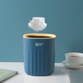 thumbnail image 7 of WQQZJJ Garbage Can Desktop Trash Can Desktop Plastic Waste Bin For Home Office Kitchen Vanity Tabletop Green Gold Light Luxury Recycling Bin Bathroom Trash Can Kitchen Trash Can Home Essentials, 7 of 7