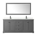 thumbnail image 6 of Wyndham Collection Wcv232380d-Vca-M70 Avery 80" Free Standing Double Basin Vanity Set -, 6 of 7
