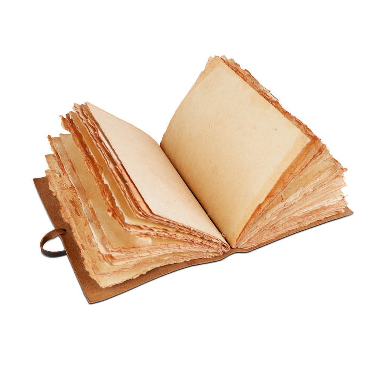 Leather Journal Tree of Life-Leather Journal Antique Paper-Embossed Tree Leather Sketchbook - For Drawing Sketching and Writing 100 Sheets/200(counting both sides)