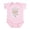 Petal Pink, variant on CafePress - Lamb Jesus Loves Me Infant Bodysuit - Baby Light Bodysuit, Size Newborn - 24 Months