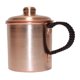 thumbnail image 2 of Taza de té de cobre hecha a mano, taza de té de boca ancha, regalo de cumpleaños retro, vajilla de cobre para café, cocina, hogar,, 2 of 9