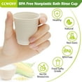 thumbnail image 4 of 300PCS 3 OZ Bathroom Cups 100% Compostable Biodegradable Eco Friendly Small Disposable Mini Mouthwash for Bath Rinse Cup Shot Drinking Washing, 4 of 4
