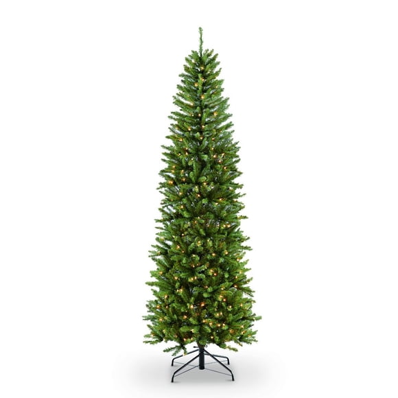 Árbol de Navidad Puleo International Fraser Fir de 1,4 m con luces